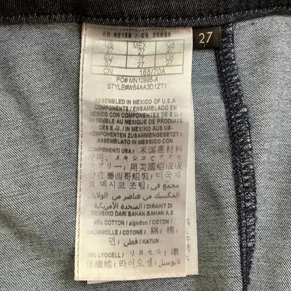 GUESS Skinny Denim Tailored Legging  Size 27 - Picture 11 of 16